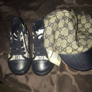 Gucci sneakers & hat